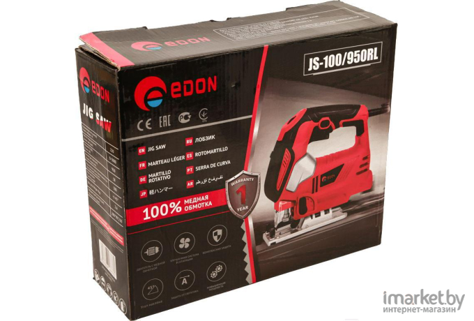 Лобзик электрический Edon JS-100-950RL