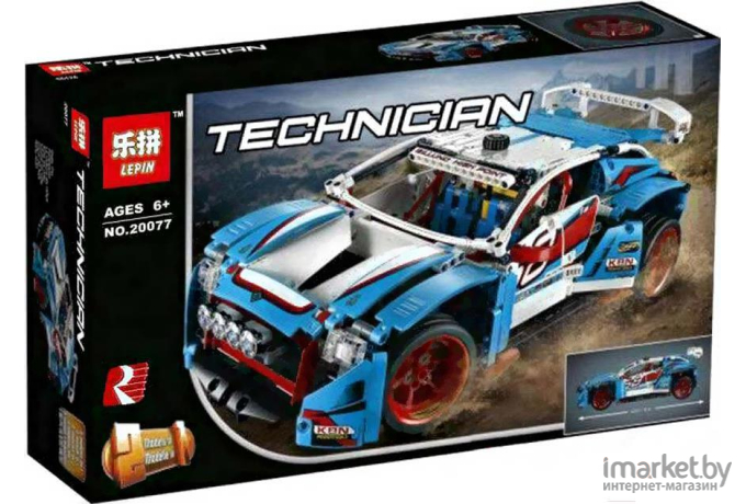 Конструктор Lepin 20077 Гоночный автомобиль (1085 деталей)