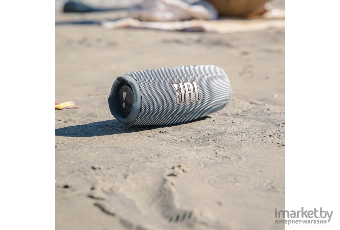 Беспроводная колонка JBL Charge 5 (серый)