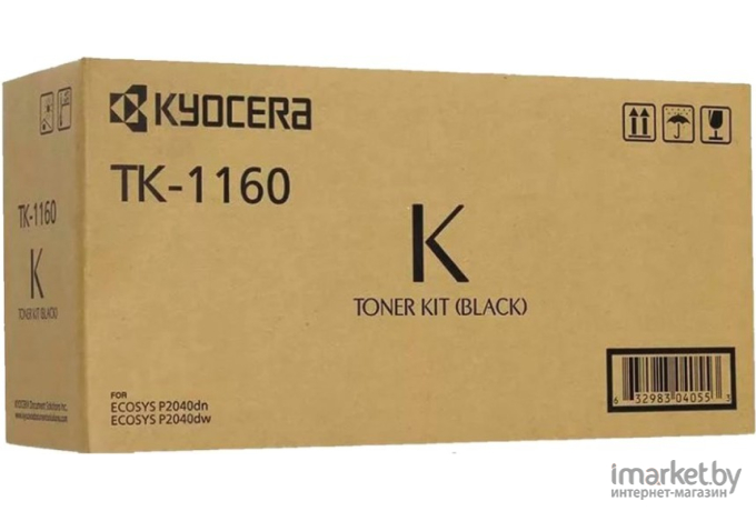 Картридж лазерный Kyocera TK-1160 черный (1T02RY0NL0)