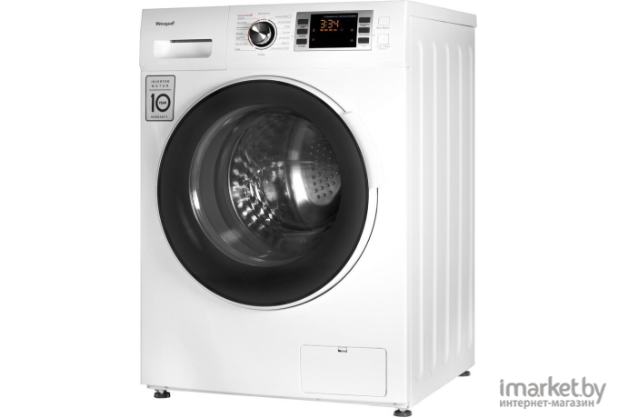 Стиральная машина Weissgauff WM 5649 DC Inverter Steam White (425223)