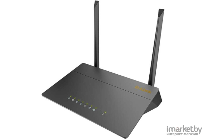 Wi-Fi роутер D-Link DIR-615/GFRU/R2A черный