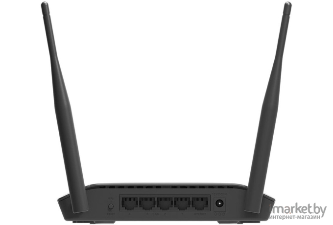 Wi-Fi роутер D-Link DIR-615/GFRU/R2A черный