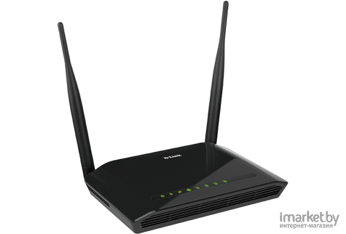 Wi-Fi роутер D-Link DIR-615/GFRU/R2A черный