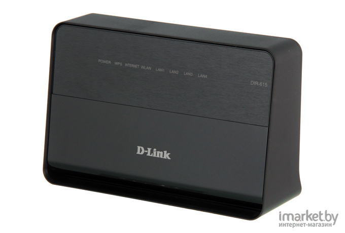 Wi-Fi роутер D-Link DIR-615/GFRU/R2A черный