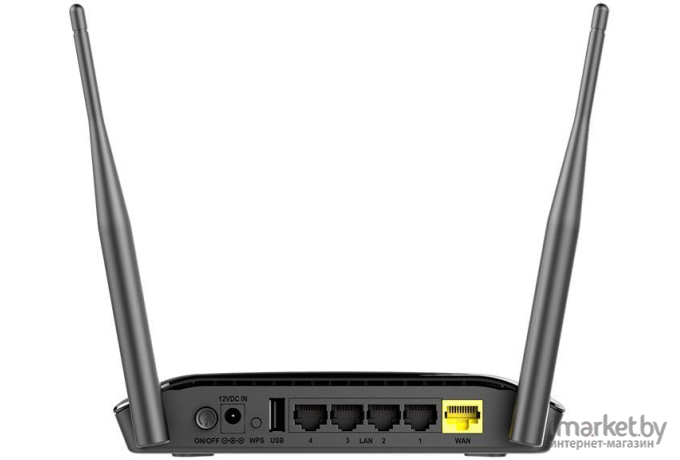 Wi-Fi роутер D-Link DIR-620S/RU/B1A черный