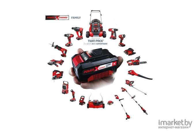 Аккумулятор Einhell PXC Twinpack 4511489 (18В/4 Ah)