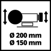 Заточный станок Einhell TC-WD 200/150 (4417242)