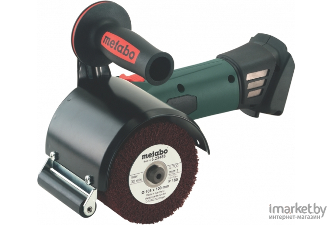 Щеточная шлифмашина Metabo S 18 LTX 115 600154850 (без АКБ)