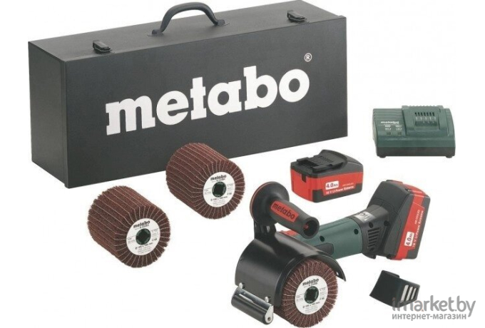 Щеточная шлифмашина Metabo S 18 LTX 115 600154850 (без АКБ)