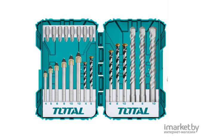 Набор сверл и бит Total TACSDL12201