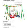 Kampfer Спортивно-игровой Wunder Sommer Гнездо большое зеленое/зеленая лиана/красный гамак