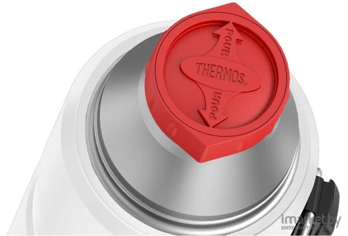 Термос Thermos SK2010 1.2 л (белый/красный)