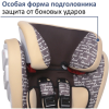 Детское автокресло SIGER ART Индиго Isofix Lux ромбы коричневый (KRES1514)