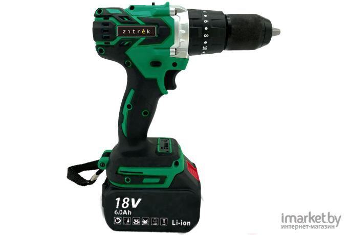 Дрель-шуруповерт Zitrek Green Impact 18V (063-4046)