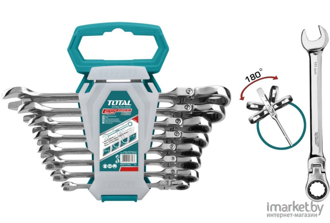 Набор гаечных ключей TOTAL THT102RK586