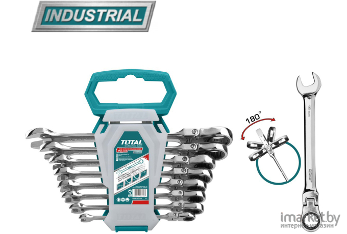 Набор гаечных ключей TOTAL THT102RK586