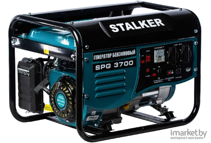 Бензиновый генератор Stalker SPG 3700 N