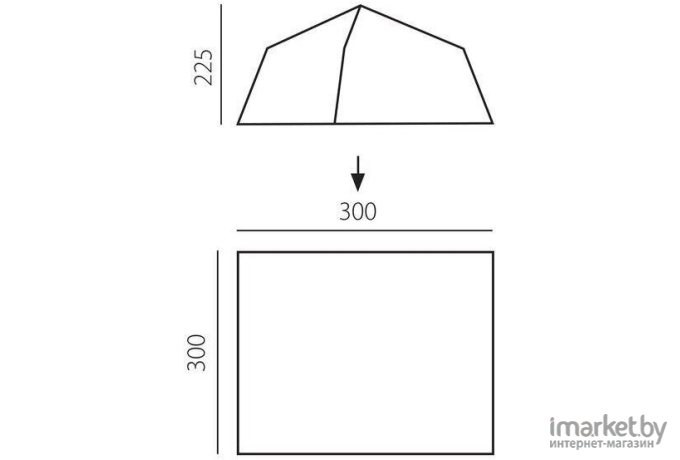 Тент-шатер BTrace Comfort