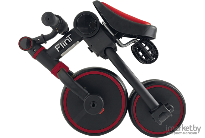 Велосипед-беговел Bubago Flint BG-F-1 Black/Red