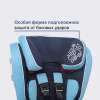 Детское автокресло SIGER Индиго Isofix Lux синий (KRES1517)