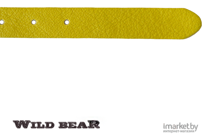 WILD BEAR Ремень RM-076m Light-Yellow 120 см (RM-076m 120)