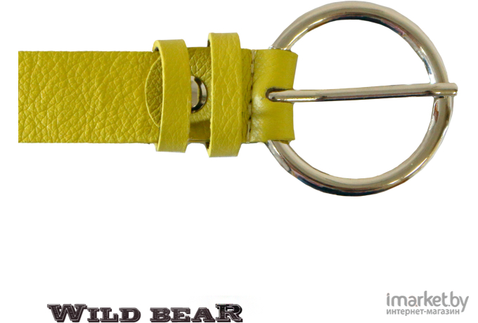 WILD BEAR Ремень RM-076f Premium Light-Yellow 120 см (RM-076f 120)