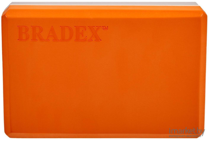 Блок для йоги Bradex SF 0731 оранжевый