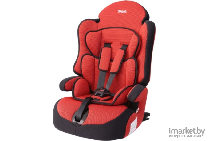 Детское автокресло SIGER Прайм Isofix красный (КРЕС0146)