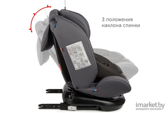 Детское автокресло SIGER Престиж Isofix маренго (KRES3525)