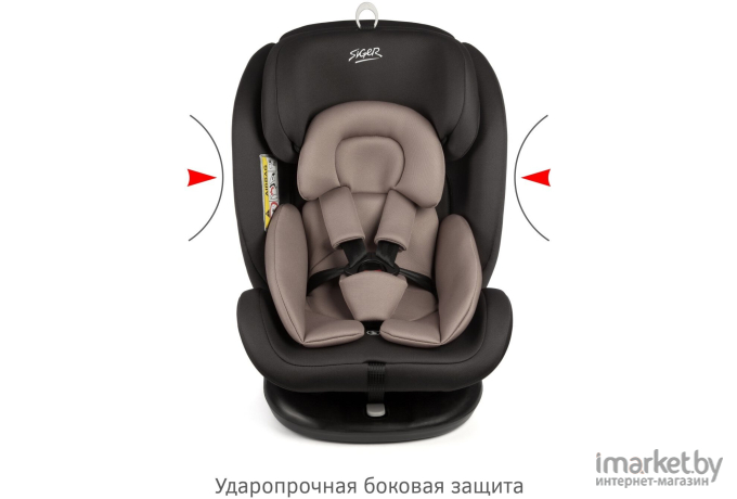 Детское автокресло SIGER Престиж Isofix мокко (KRES3524)