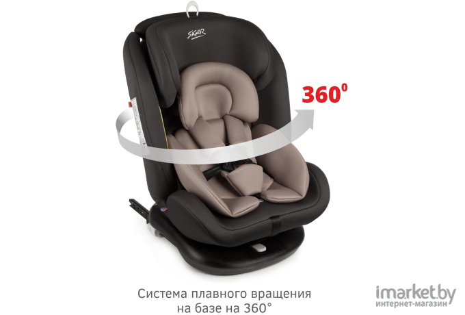 Детское автокресло SIGER Престиж Isofix мокко (KRES3524)