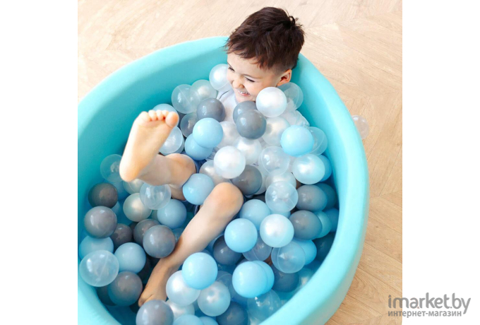 Romana Детский сухой бассейн Airpool Easy без шариков бирюзовый  (ДМФ-МК-02.53.03-03 бир)