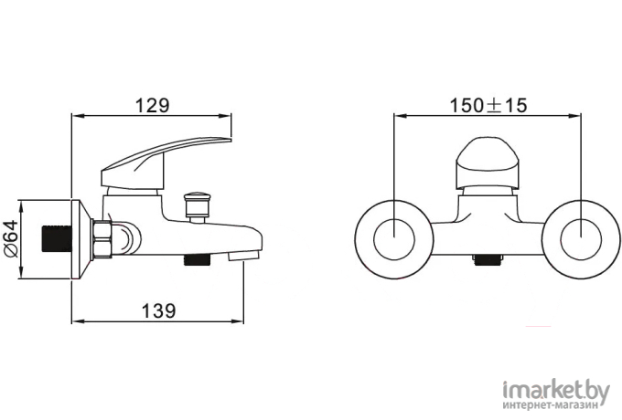 Смеситель Эверест B30-022