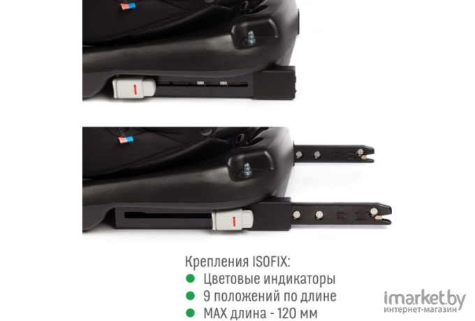 Детское автокресло SMART TRAVEL Boss Isofix смоки (KRES3579)