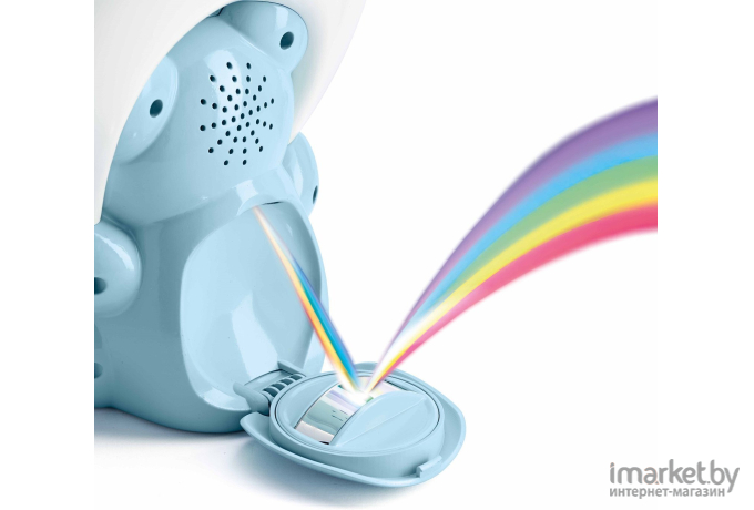 Игрушка-проектор CHICCO Радужный мишка голубой (00010474200000)