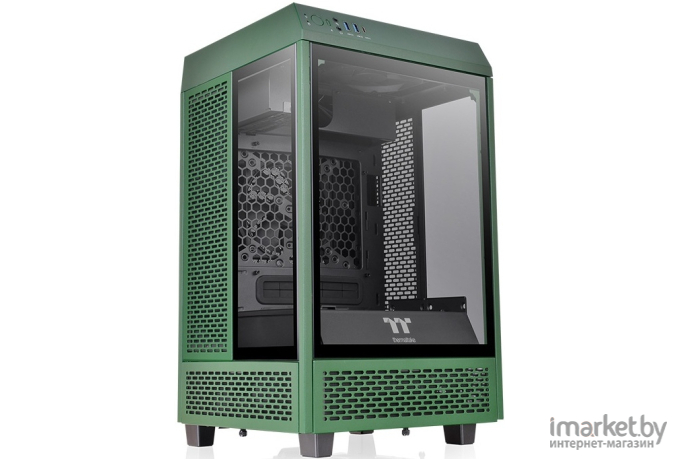 Корпус Thermaltake The Tower 100 Mini Racing Green (CA-1R3-00SCWN-00)