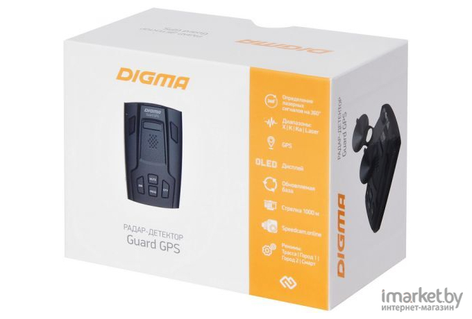 Радар-детектор Digma Guard GPS