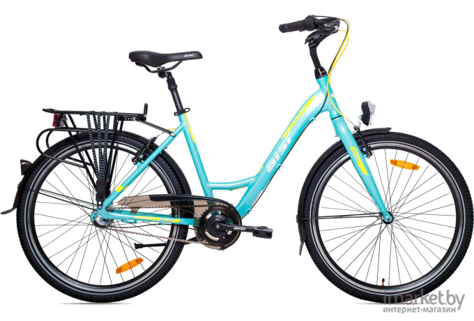 Велосипед AIST Jazz 2.0 (голубой, 2021)