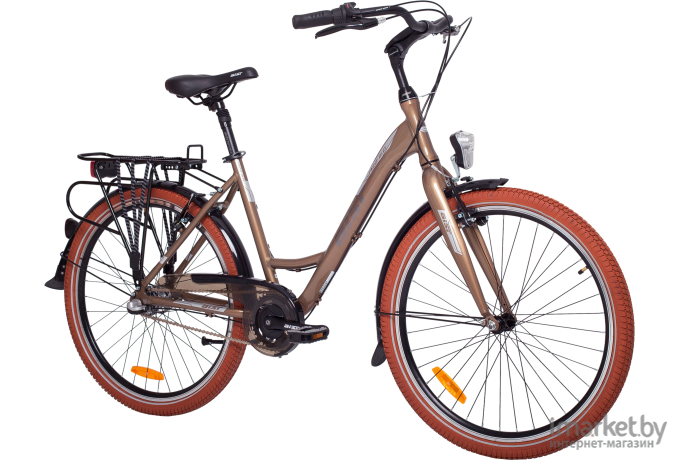 Велосипед AIST Jazz 2.0 (бронзовый, 2021)