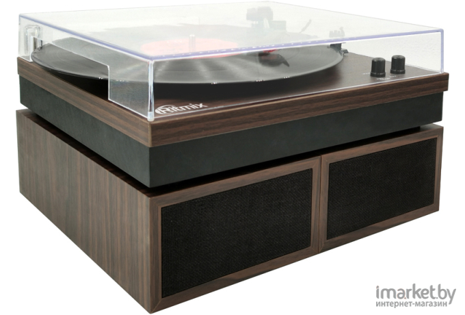 Виниловый проигрыватель Ritmix LP-340B Dark wood