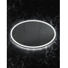 Зеркало с подсветкой Пекам Vesta1 750х900 сенсор на прикосновение и часы (Vesta1-75х90scl)