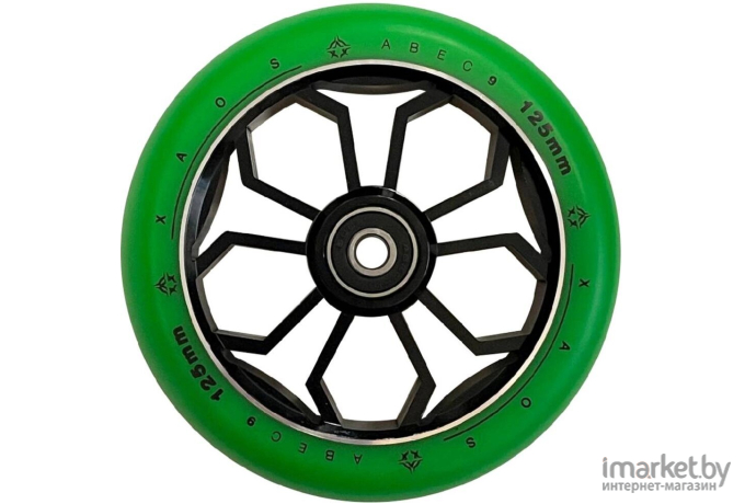 Колесо для трюкового самоката Xaos Clover 125 мм зеленый