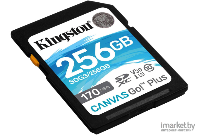 Карта памяти Kingston Canvas Go! Plus SDXC 256GB