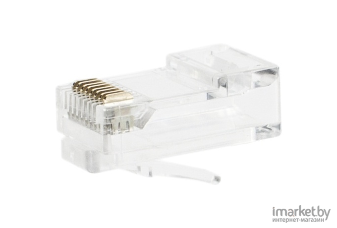 Коннектор TWT Lanmaster (TWT-PL45-8P8C) RJ45 UTP 8P8C. универсальный. cat.5e. 100 шт.