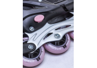 Роликовые коньки Atemi AIS01AS р-р S 30-33 черный/розовый
