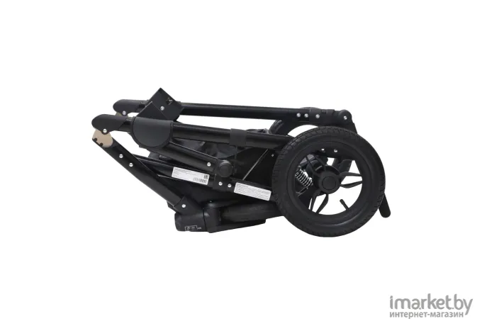 Детская коляска Еду-еду Вояж 2 в 1 темно-серый/фуксия (KLS0039)