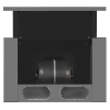 Вытяжка встраиваемая Weissgauff TEL 450 X управление: кнопочное 1 мотор нержавеющая сталь (430022)