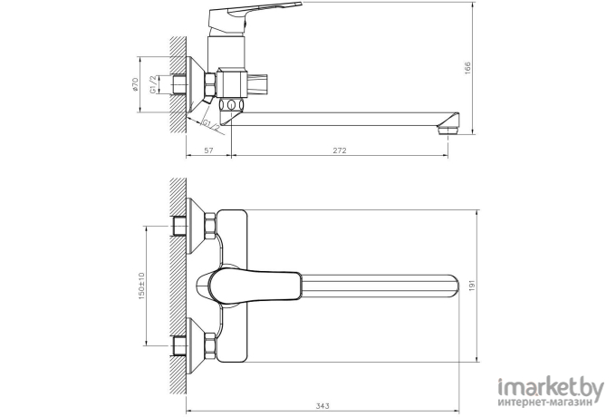 Душевая система Decoroom DR21070