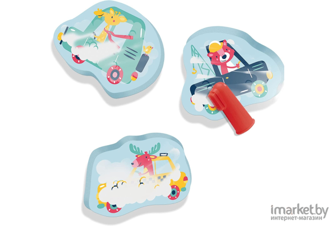 Игровой набор SES Creative для ванны Tiny Talents Мойка автомашин (13099)